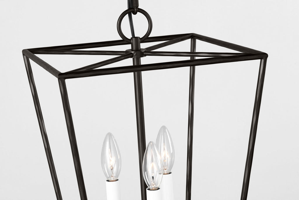 Viota Small Lantern Aged Iron