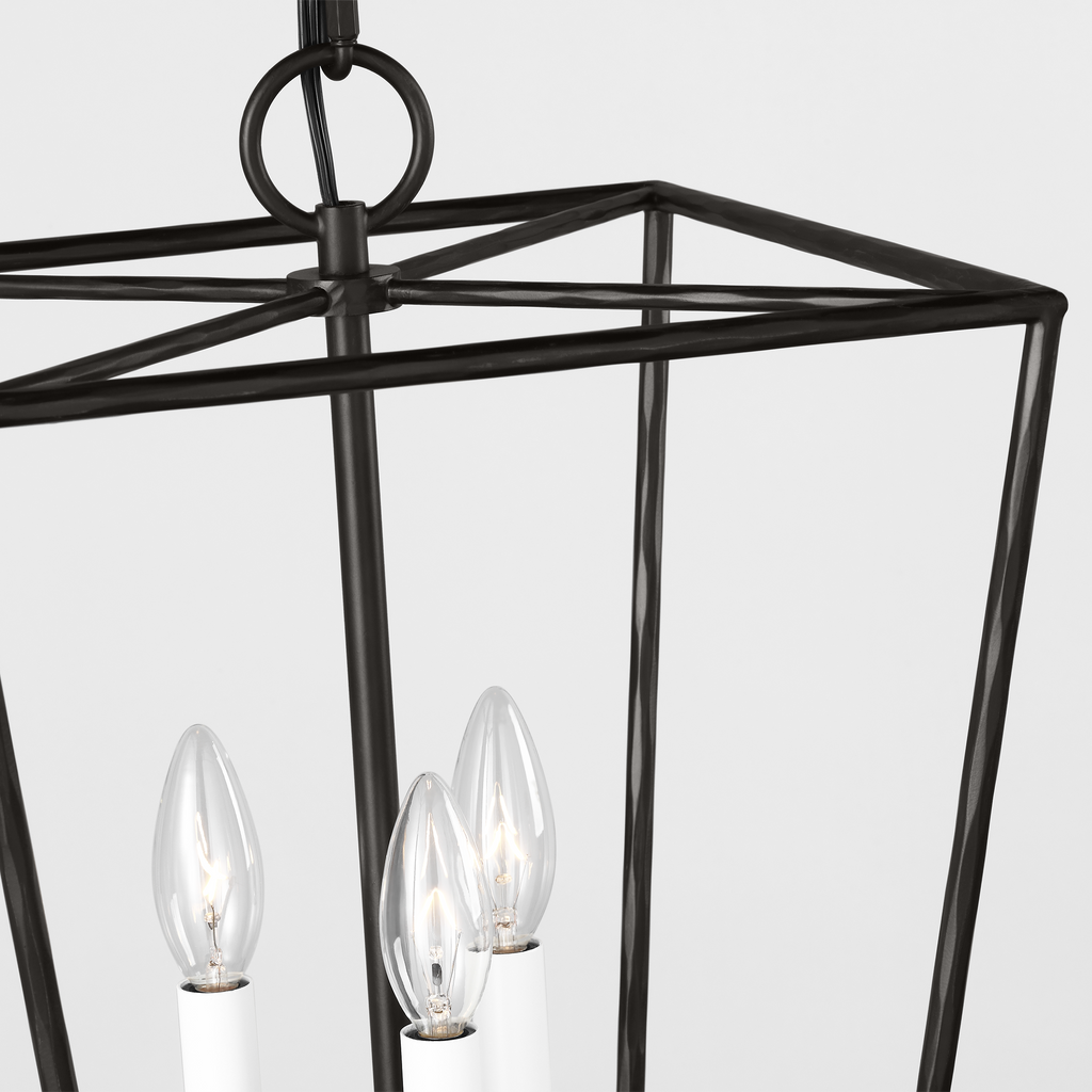 Viota Small Lantern Aged Iron