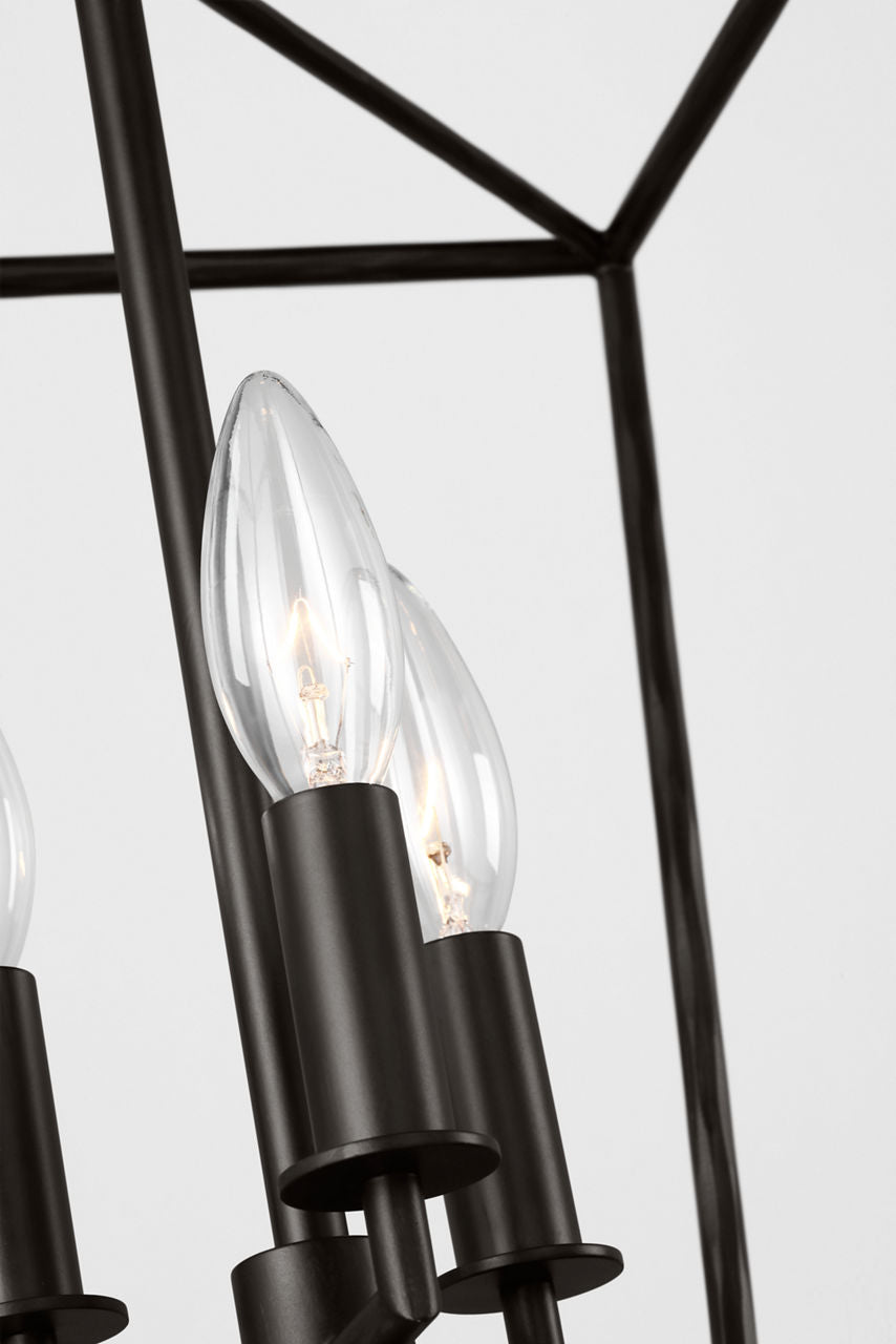 Viota Small Lantern Aged Iron