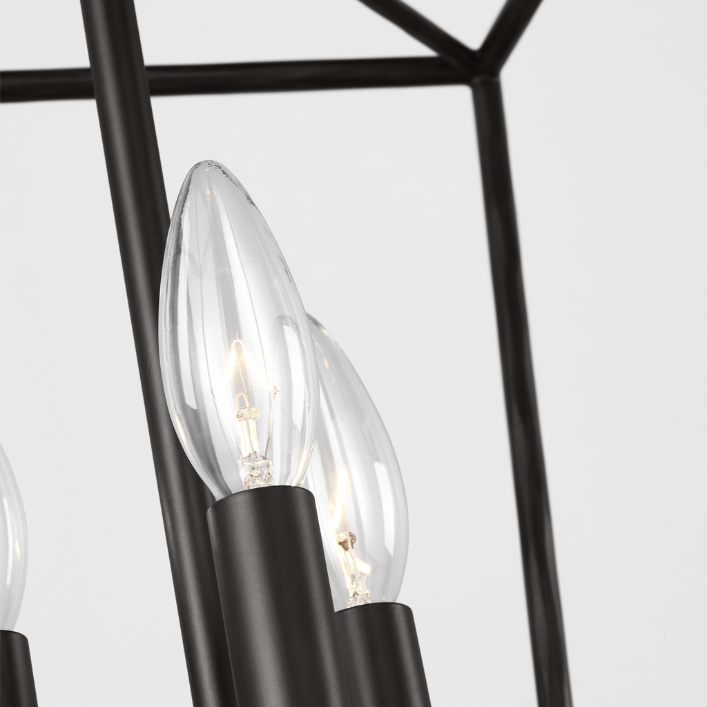 Viota Small Lantern Aged Iron