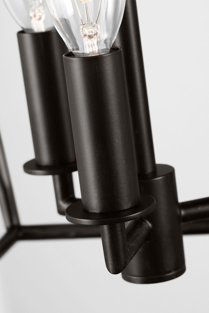 Viota Small Lantern Aged Iron