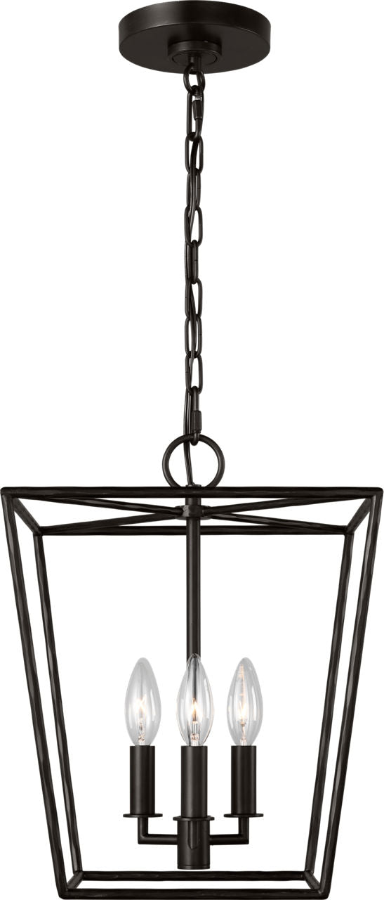 Viota Small Lantern Aged Iron