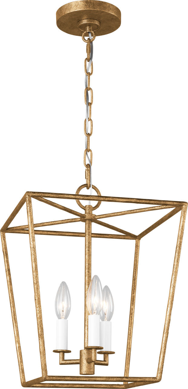 Viota Small Lantern Casted Gild