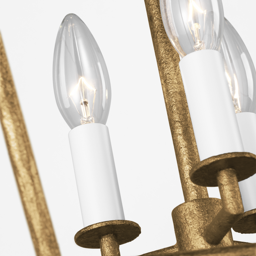 Viota Small Lantern Casted Gild