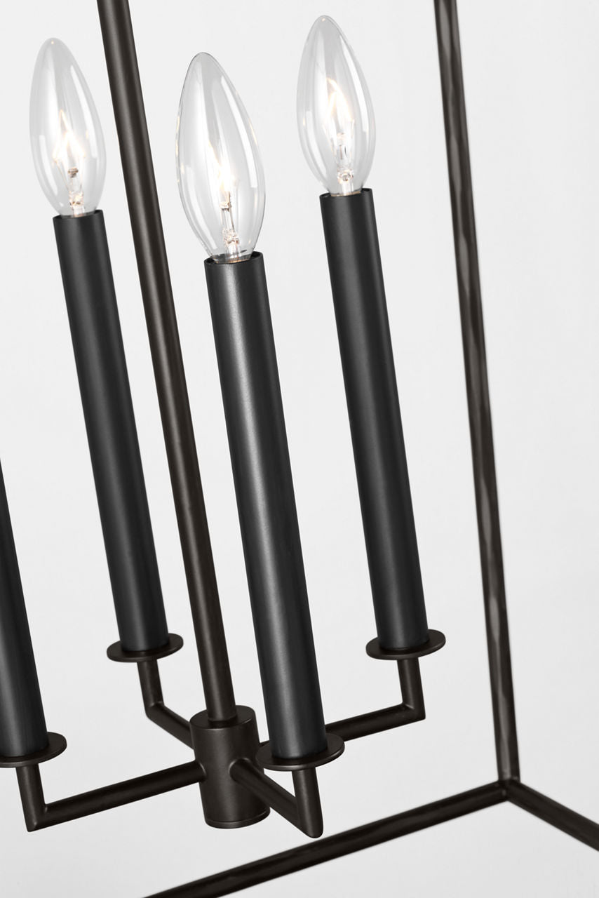 Viota Large Lantern Aged Iron