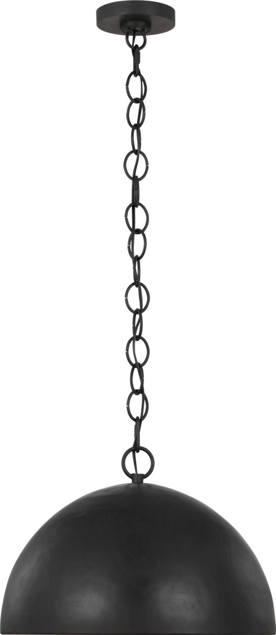 Whare Medium Pendant | Aged Iron