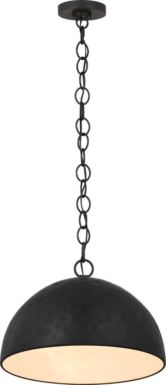 Whare Large Pendant | Aged Iron