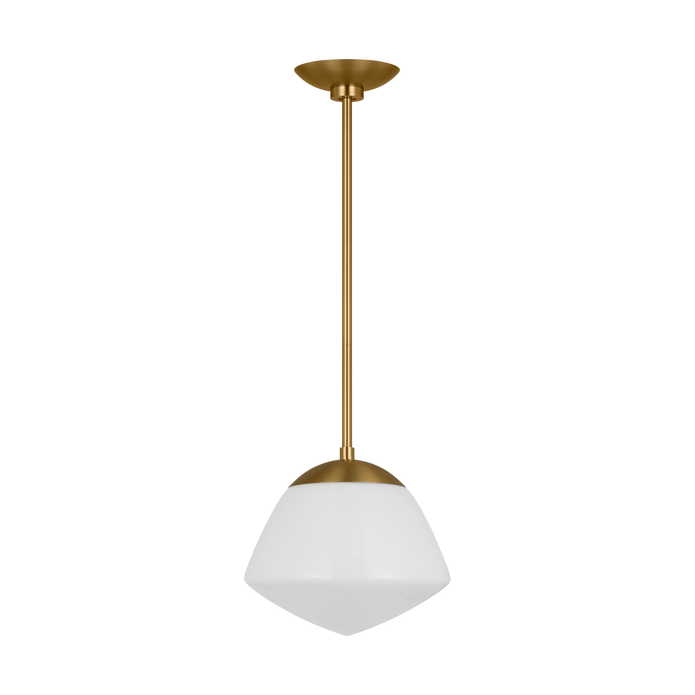 Milne Large Pendant Burnished Brass