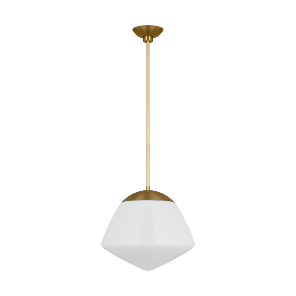 Milne Small Pendant Burnished Brass