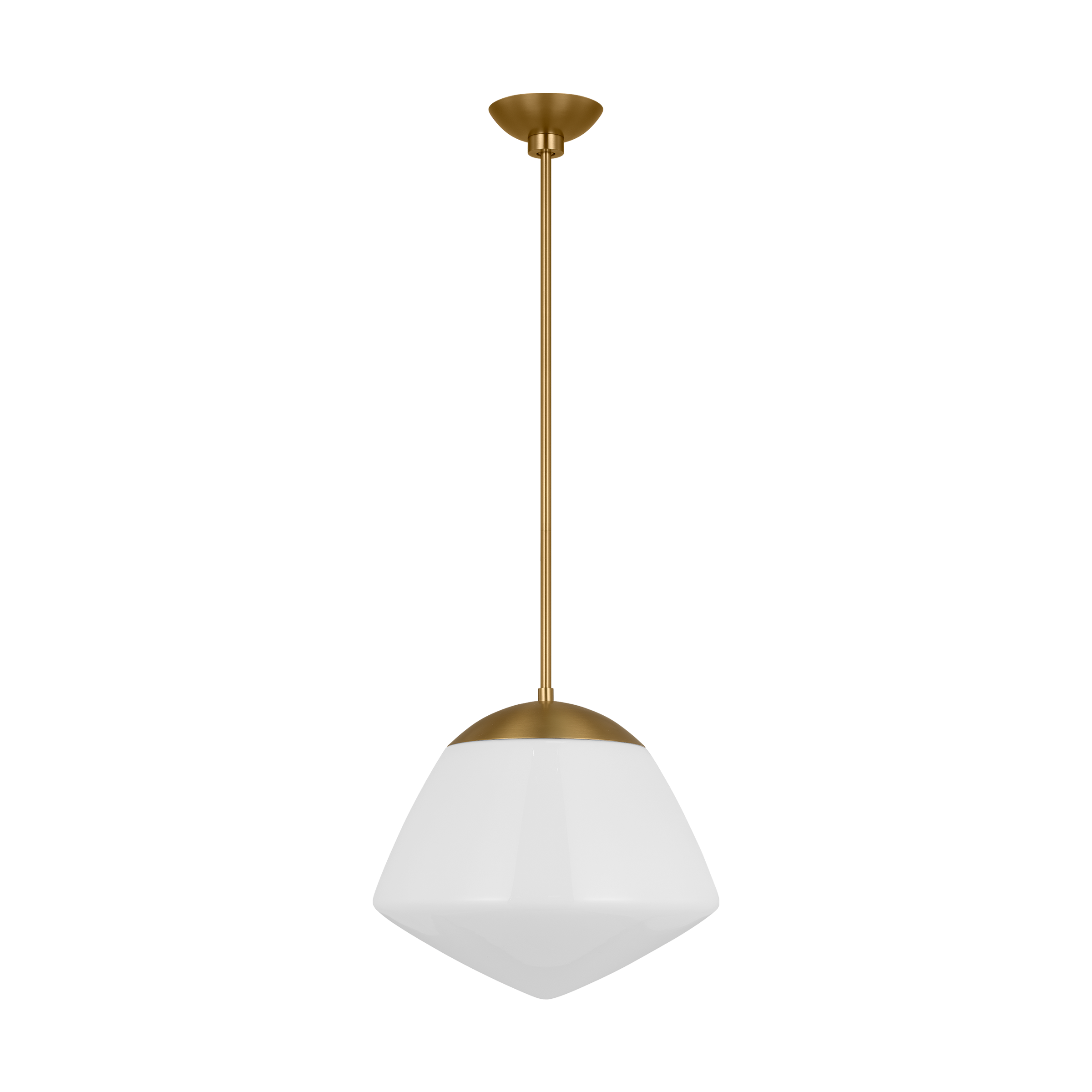 Milne Small Pendant Burnished Brass