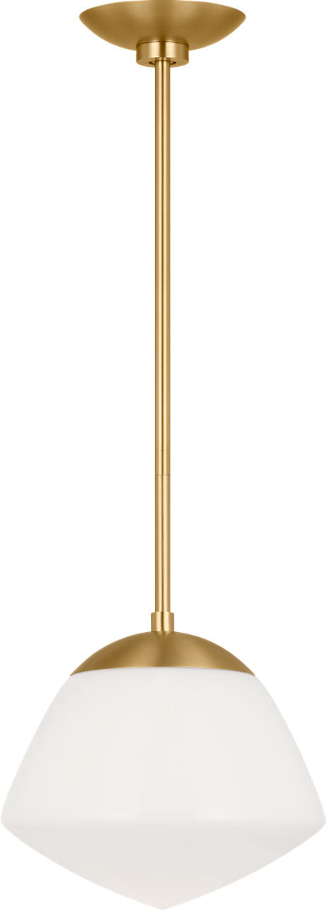 Milne Small Pendant Burnished Brass