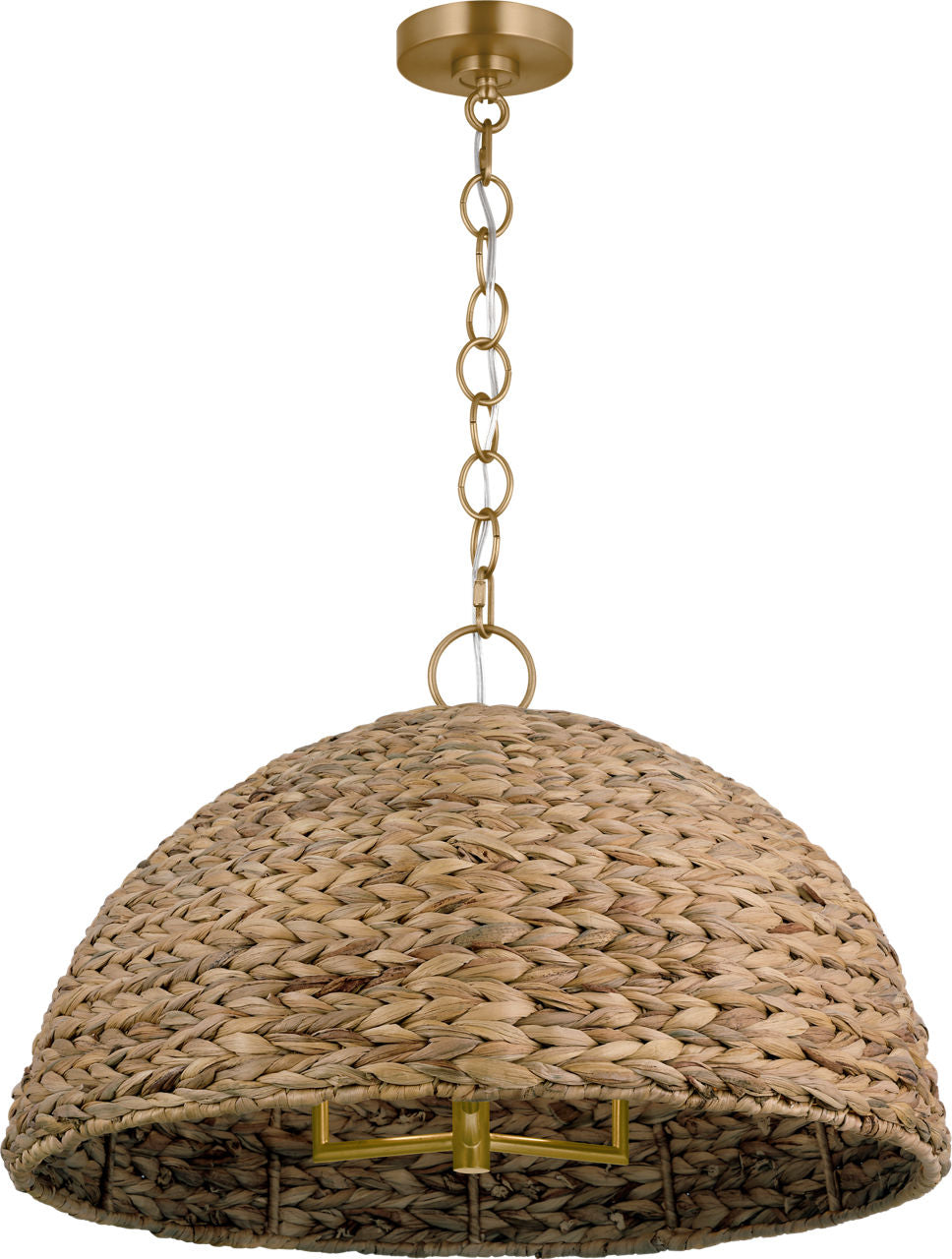 Cay Large Pendant Burnished Brass