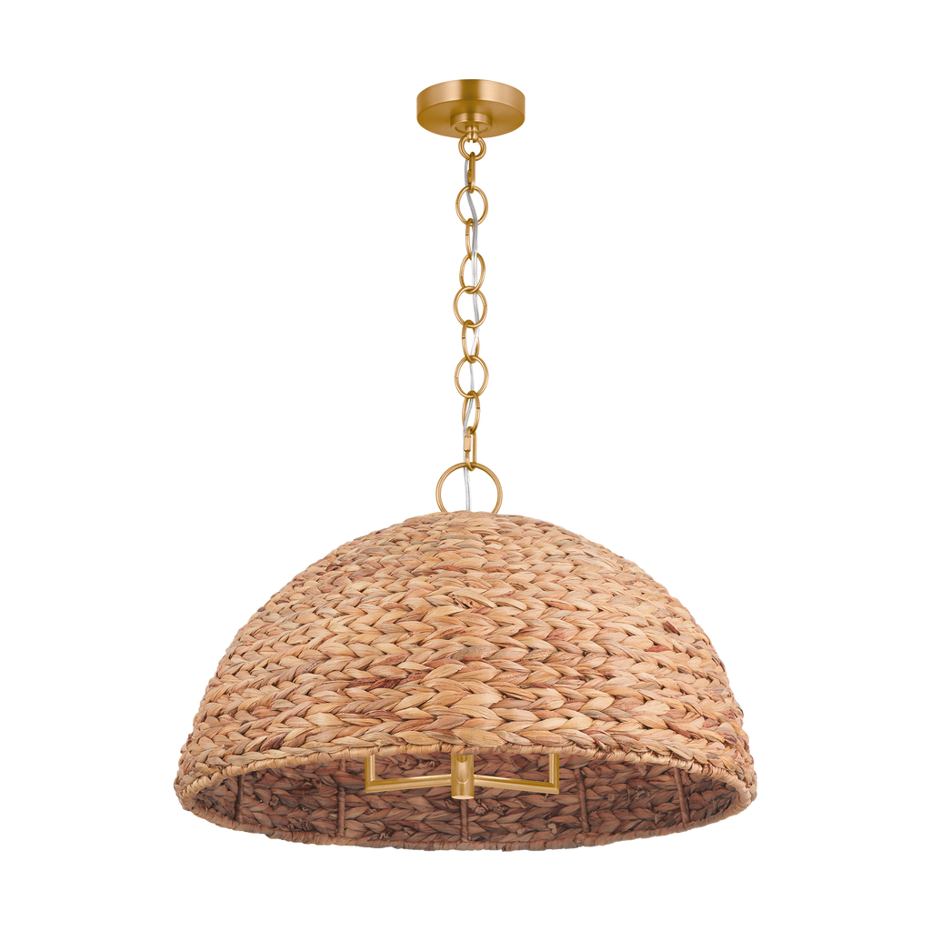 Cay Large Pendant Burnished Brass