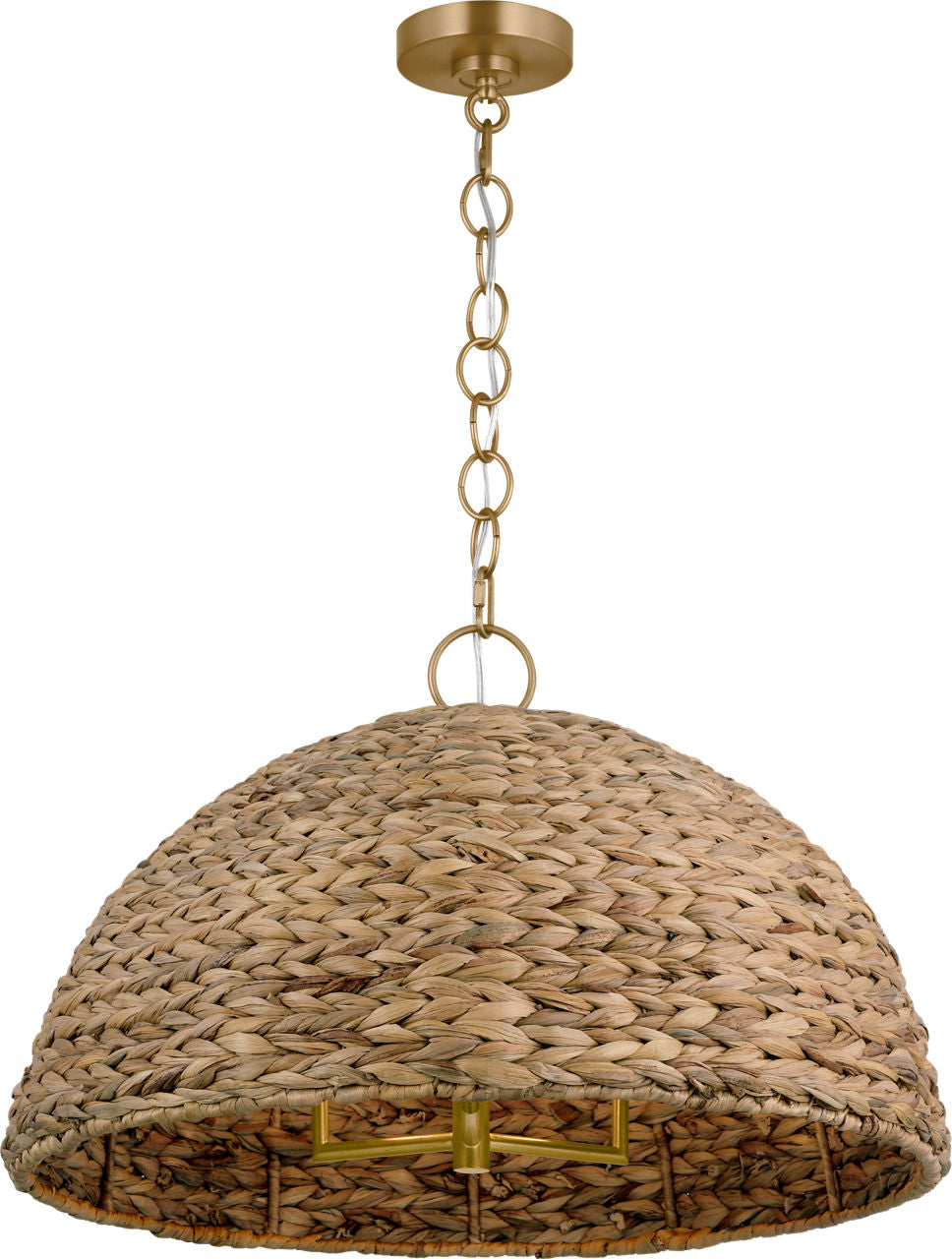 Cay Large Pendant Burnished Brass
