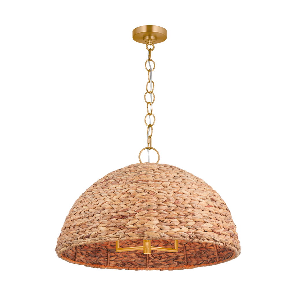 Cay Large Pendant Burnished Brass