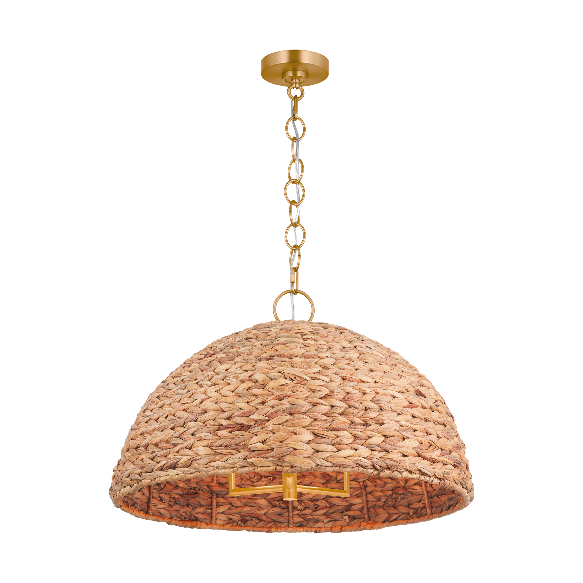 Cay Large Pendant Burnished Brass