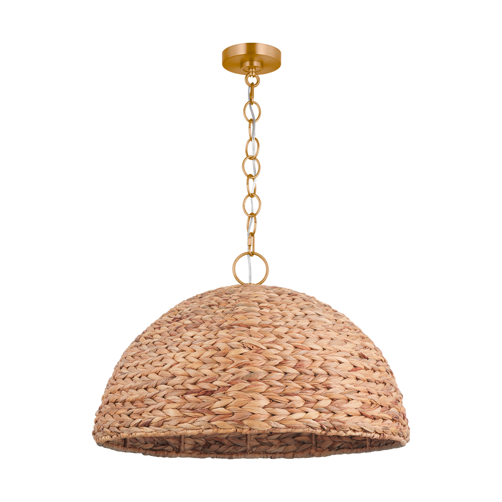 Cay Large Pendant Burnished Brass