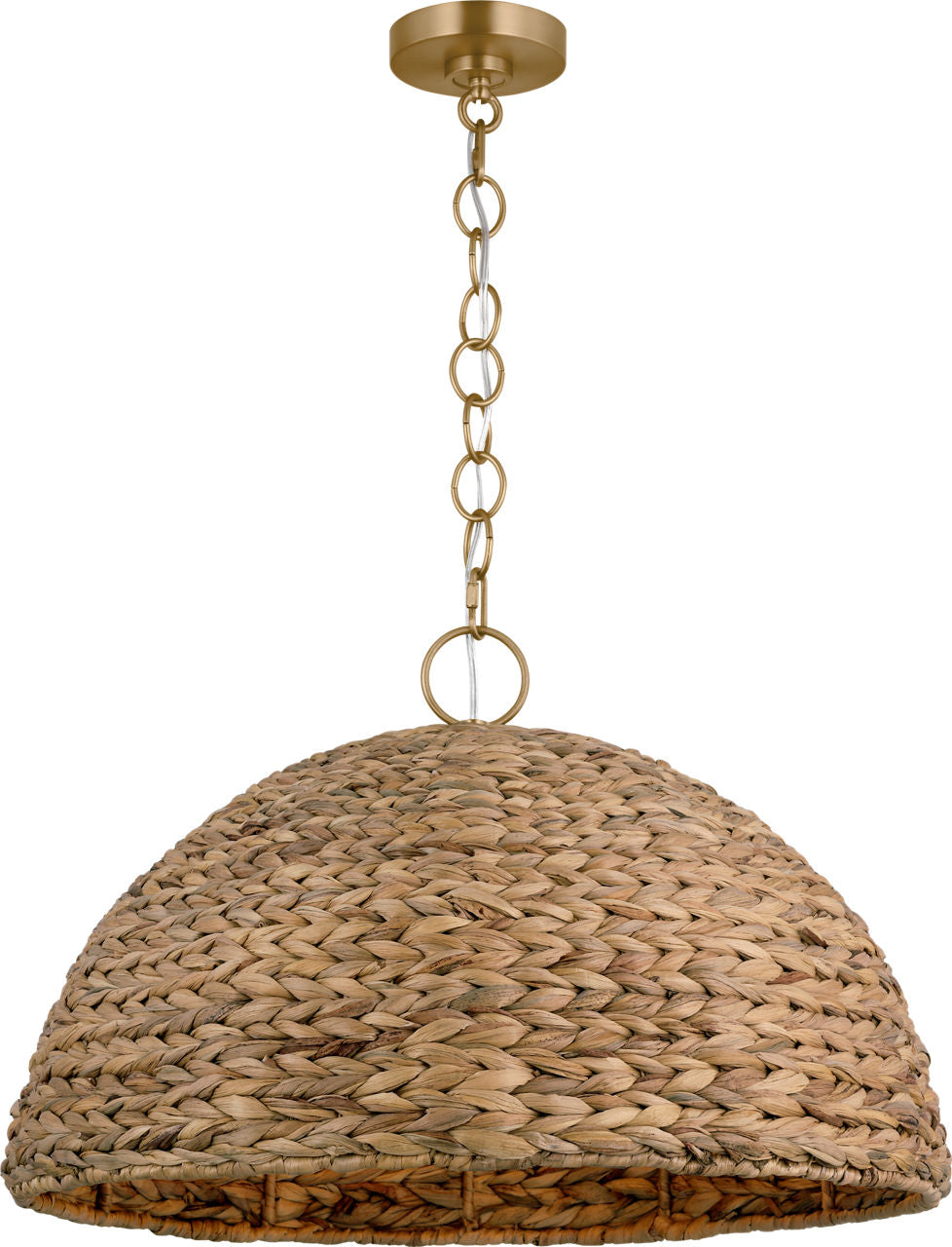 Cay Large Pendant Burnished Brass