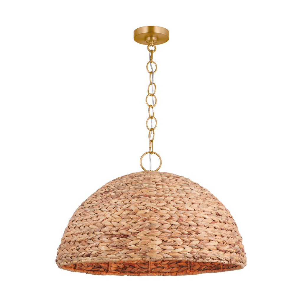 Cay Large Pendant Burnished Brass