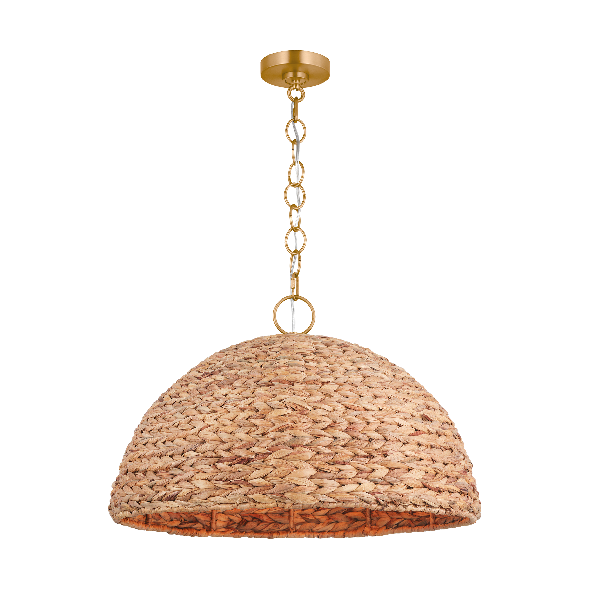 Cay Large Pendant Burnished Brass