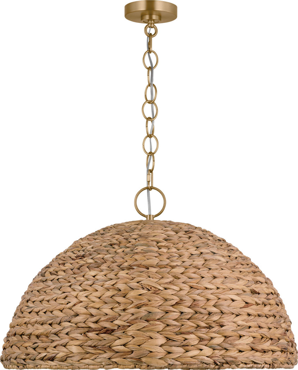Cay Large Pendant Burnished Brass