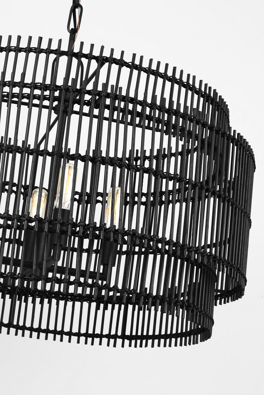 Elio Medium Hanging Shade Aged Iron