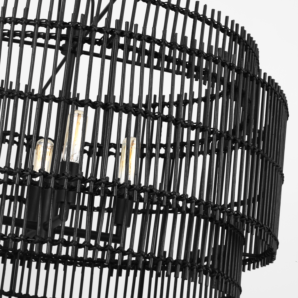 Elio Medium Hanging Shade Aged Iron