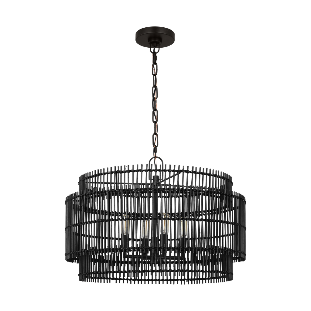 Elio Medium Hanging Shade Aged Iron