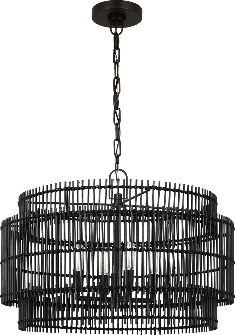 Elio Medium Hanging Shade Aged Iron