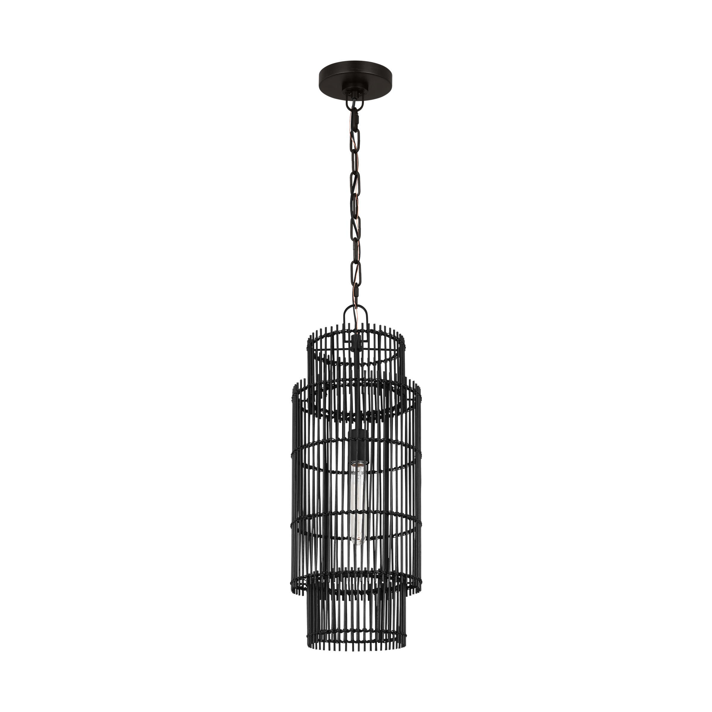 Elio Small Hanging Shade Aged Iron