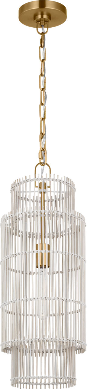 Elio Small Hanging Shade Burnished Brass