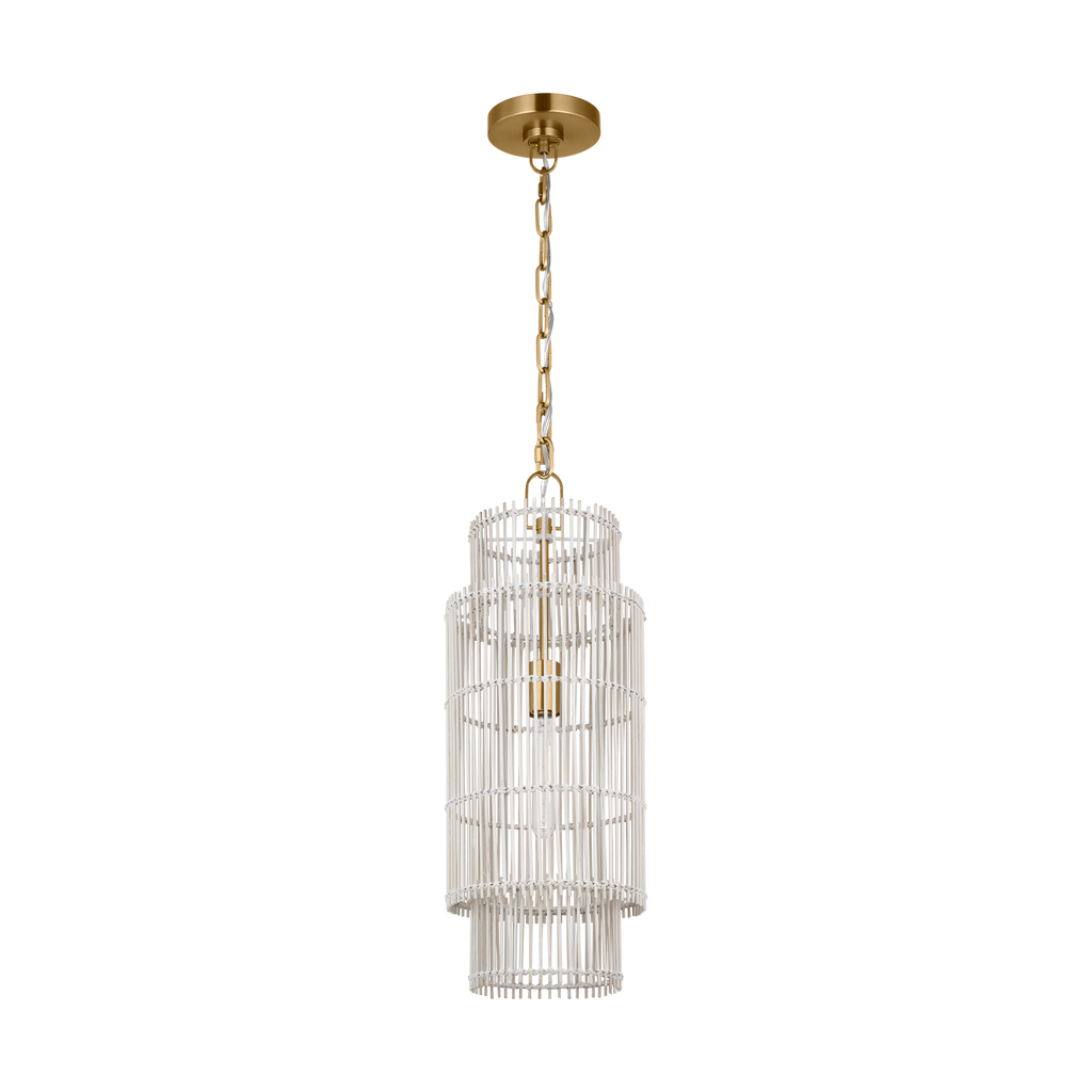 Elio Small Hanging Shade Burnished Brass