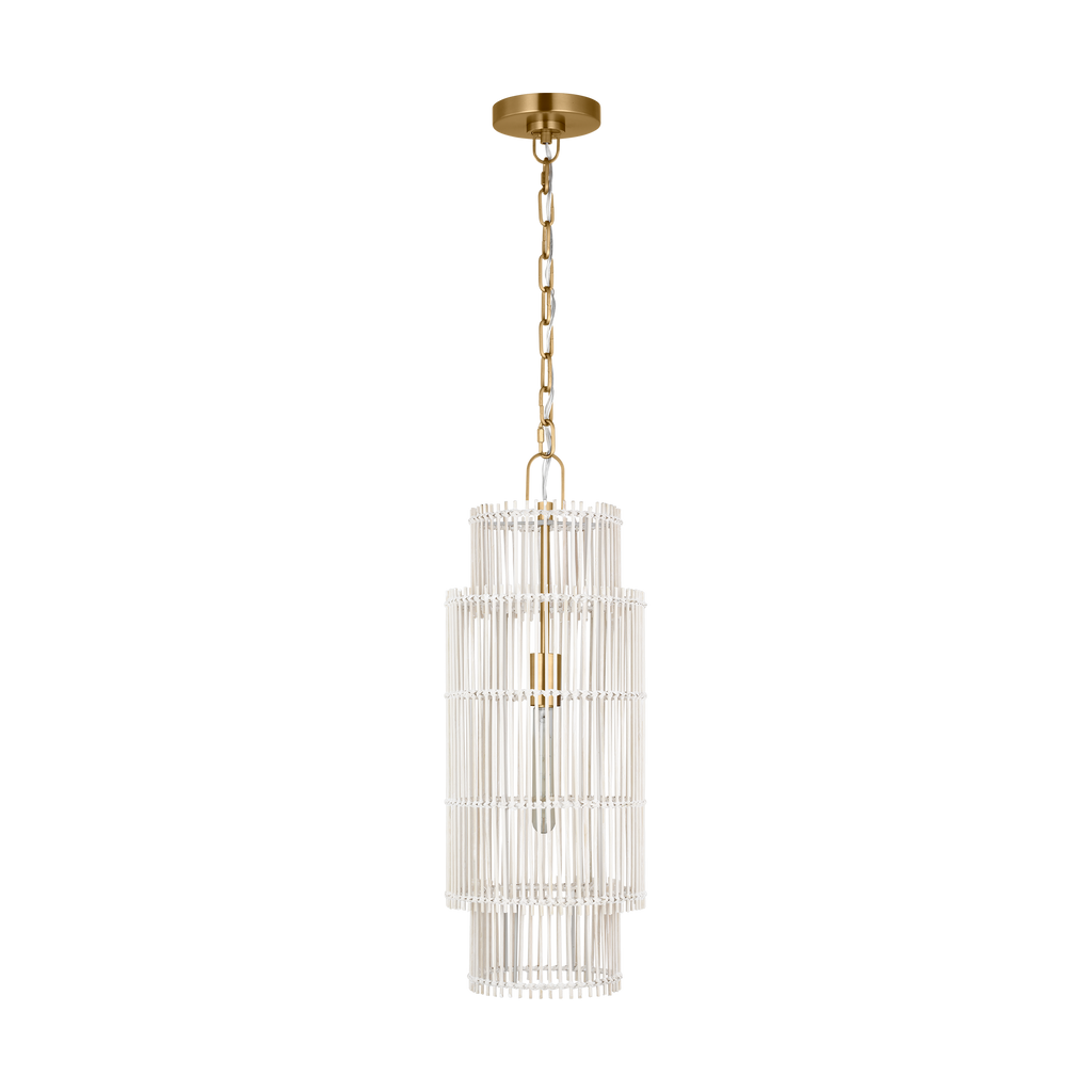 Elio Small Hanging Shade Burnished Brass