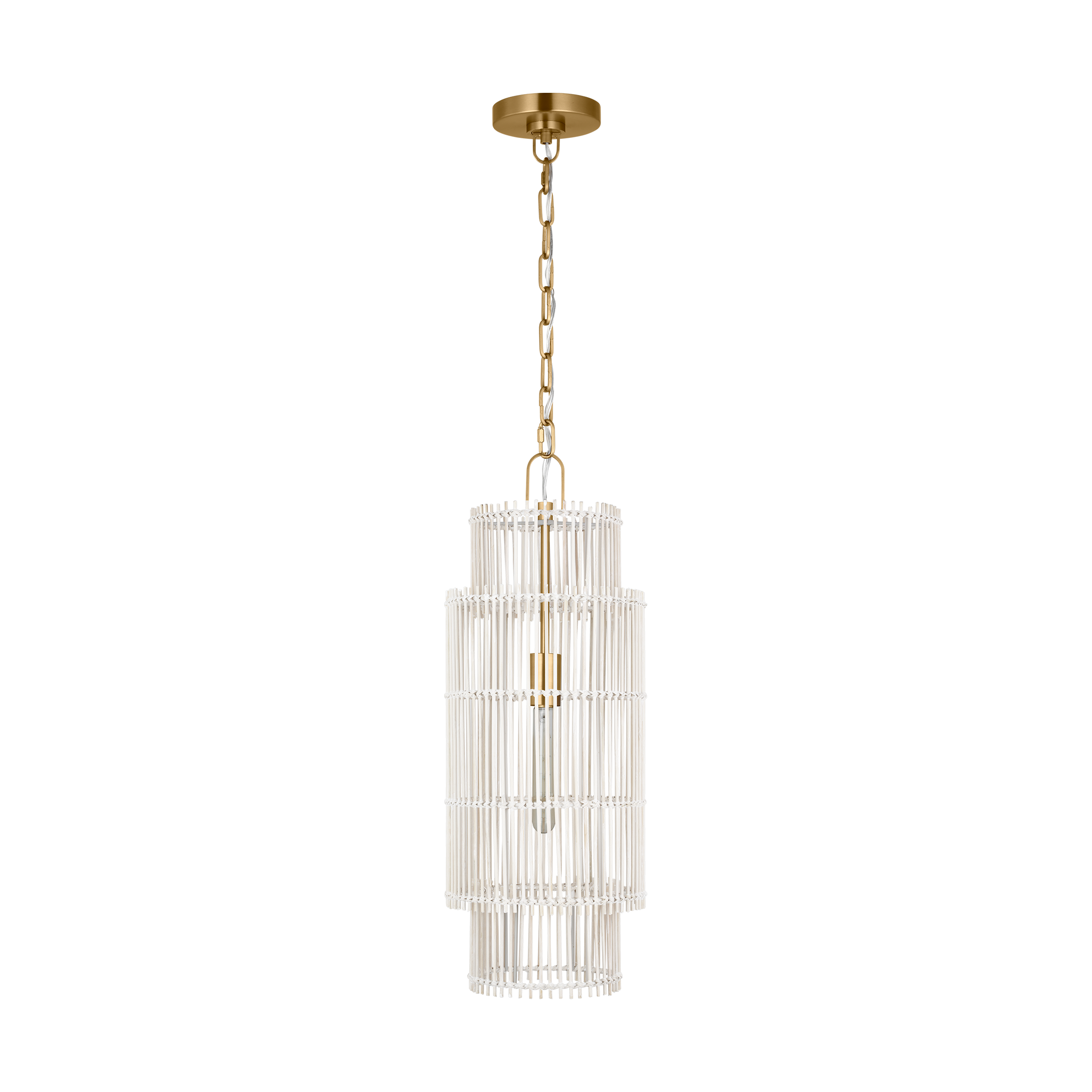 Elio Small Hanging Shade Burnished Brass