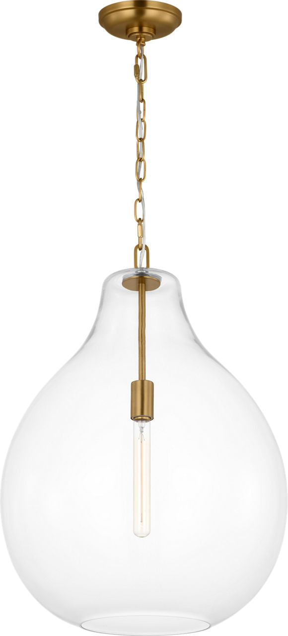 Magnus Extra Large Pendant Burnished Brass