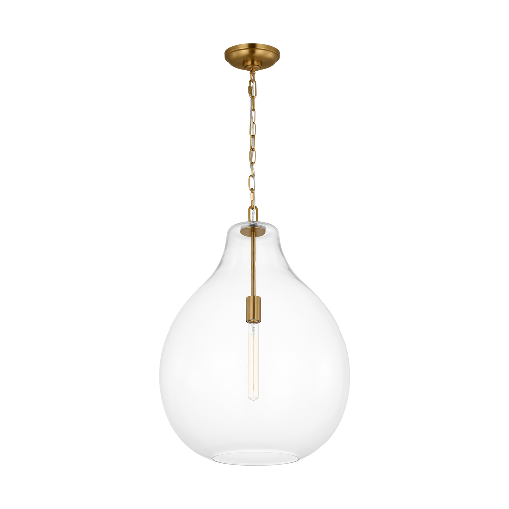 Magnus Extra Large Pendant Burnished Brass