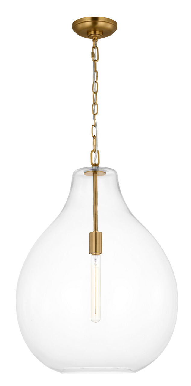 Magnus Extra Large Pendant Burnished Brass