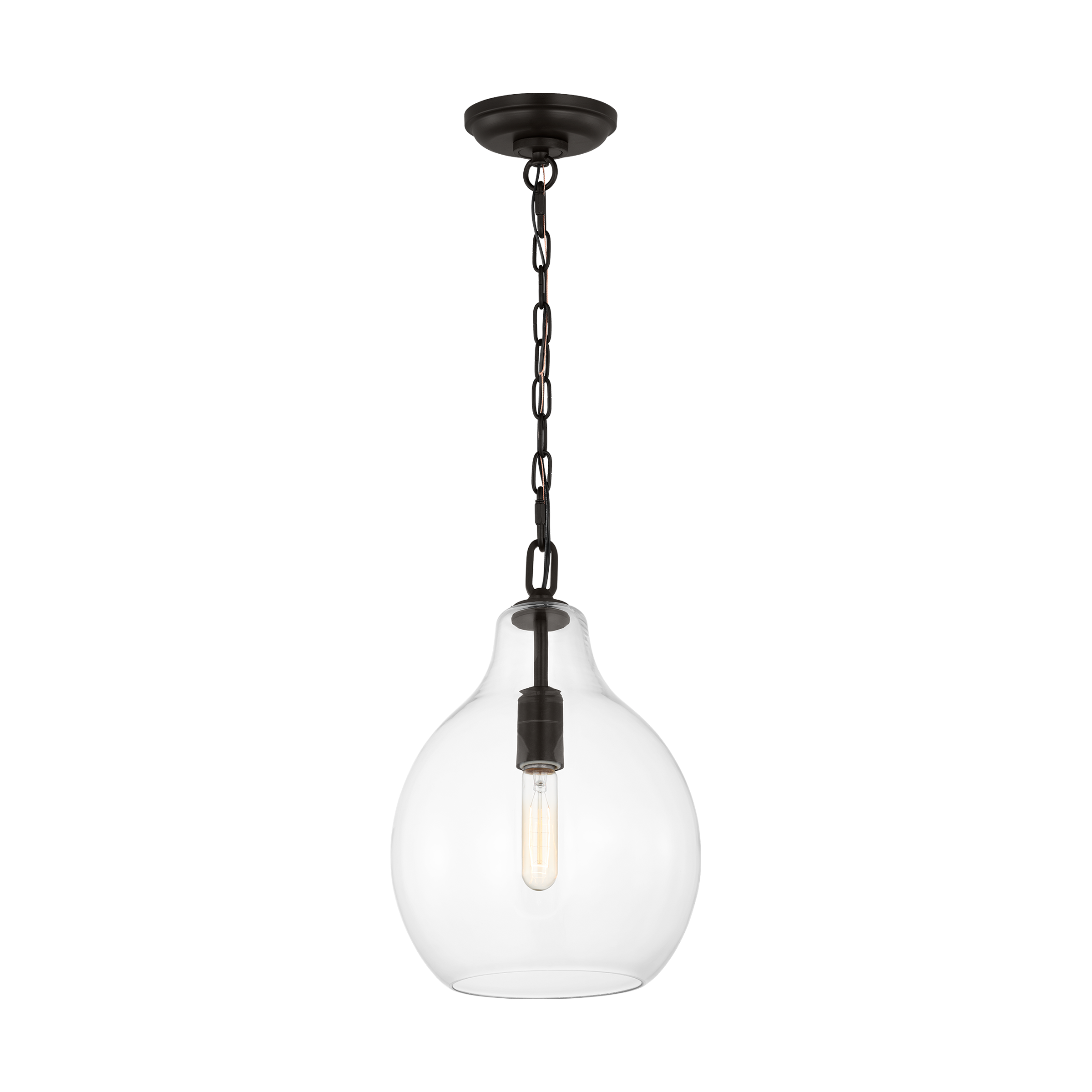 Magnus Large Pendant Aged Iron