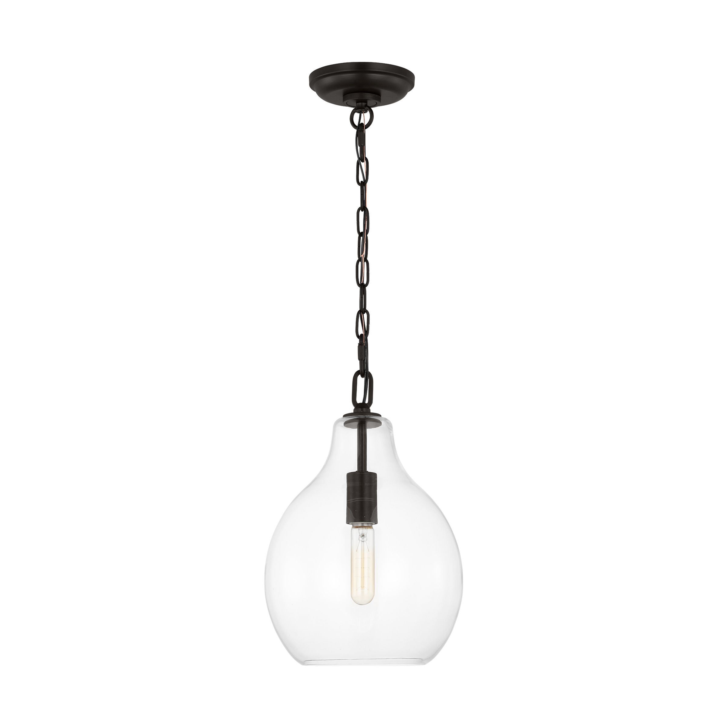 Magnus Large Pendant Aged Iron