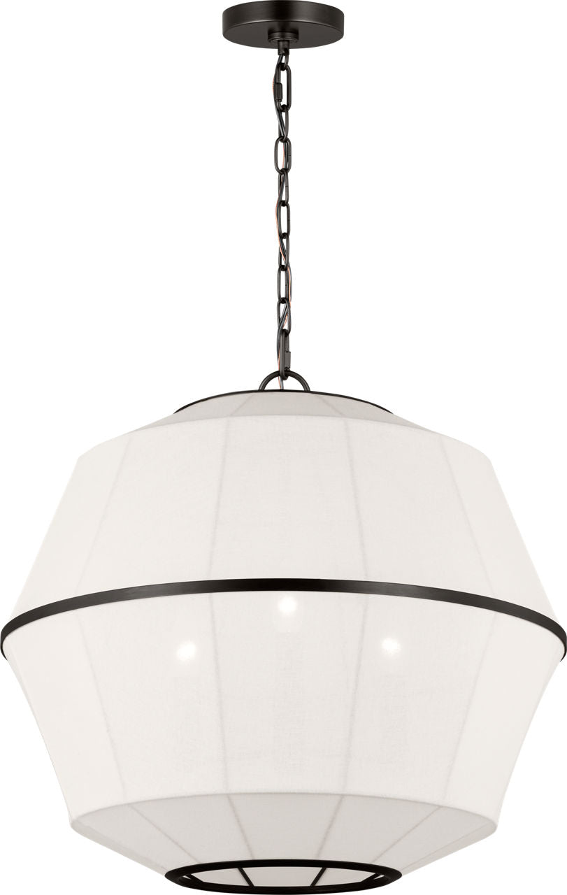 Hikari Medium Lantern Aged Iron