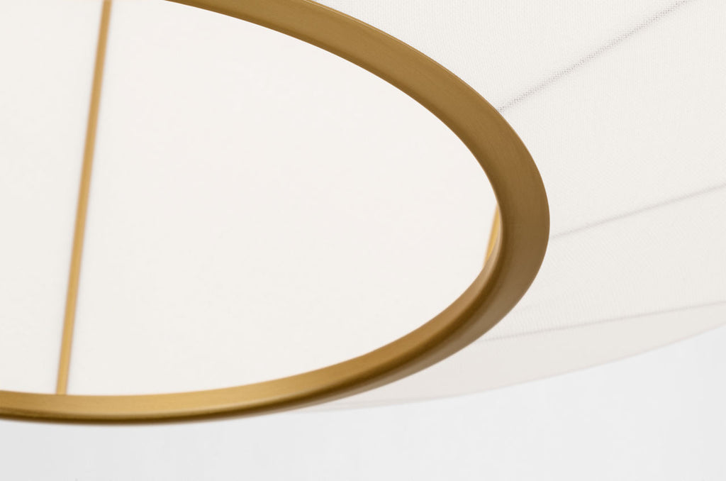 Hikari Large Lantern Burnished Brass