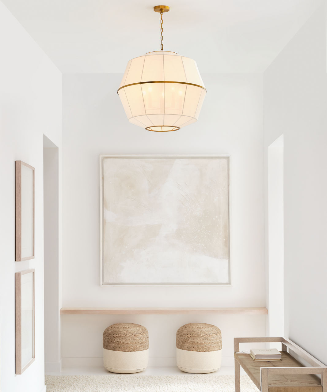 Hikari Large Lantern Burnished Brass