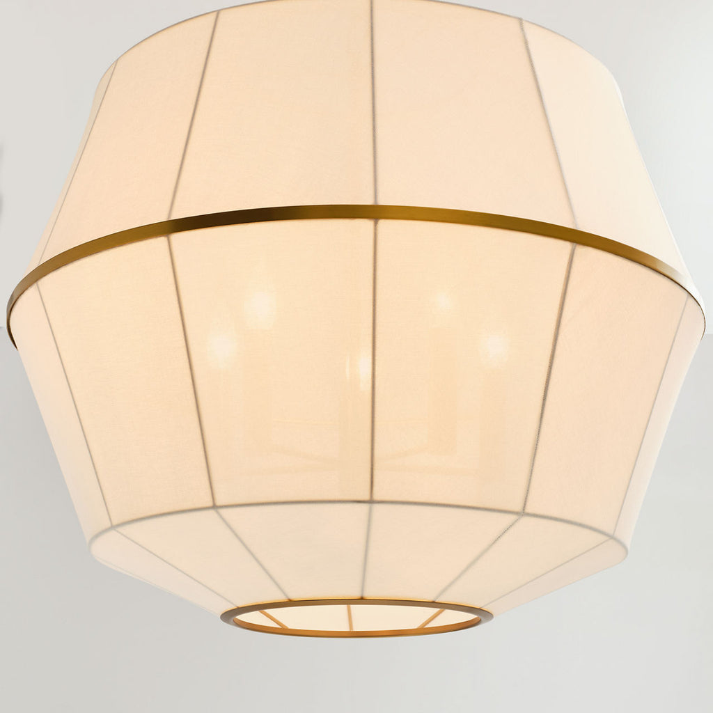Hikari Large Lantern Burnished Brass