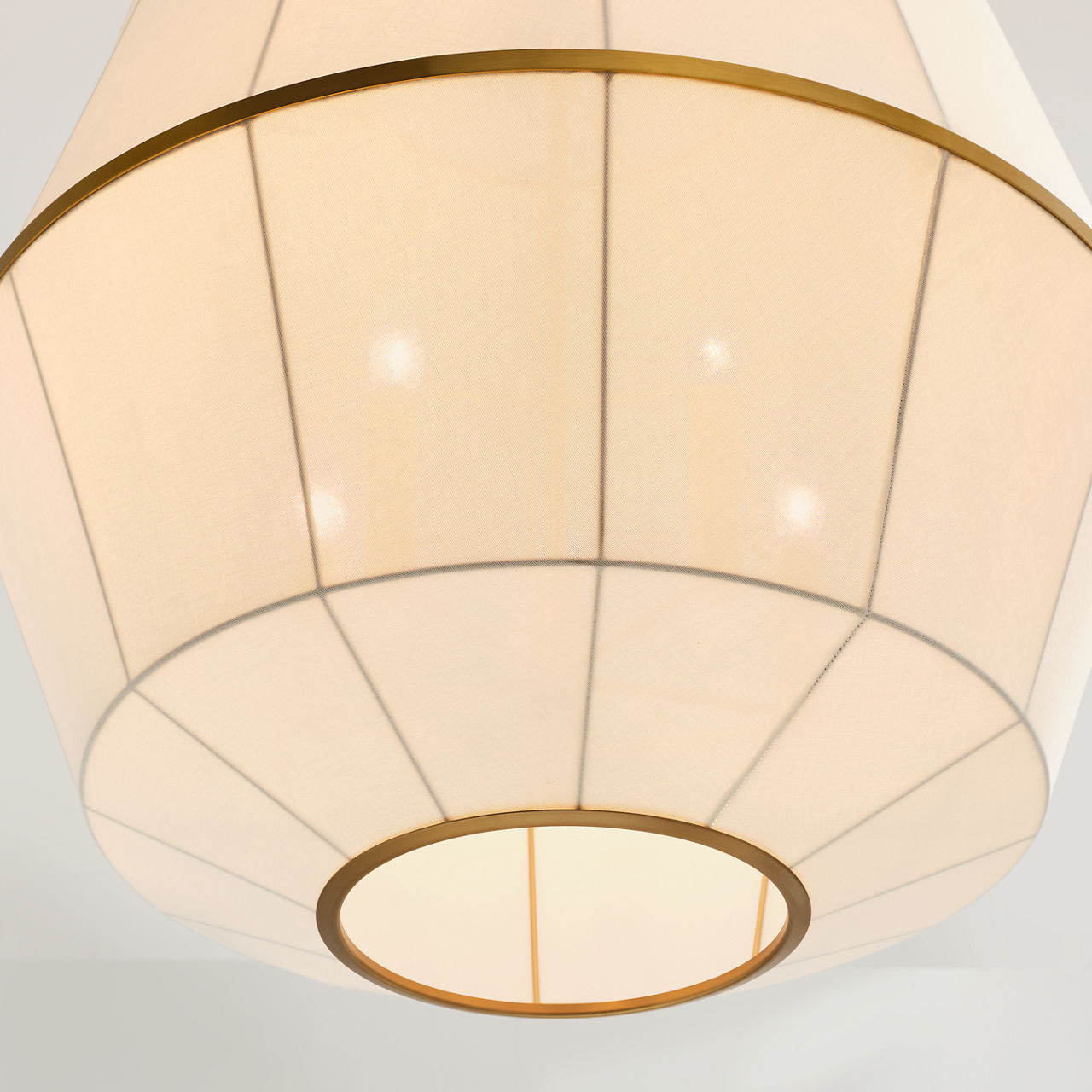 Hikari Large Lantern Burnished Brass