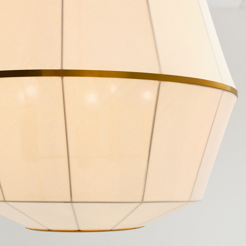 Hikari Large Lantern Burnished Brass