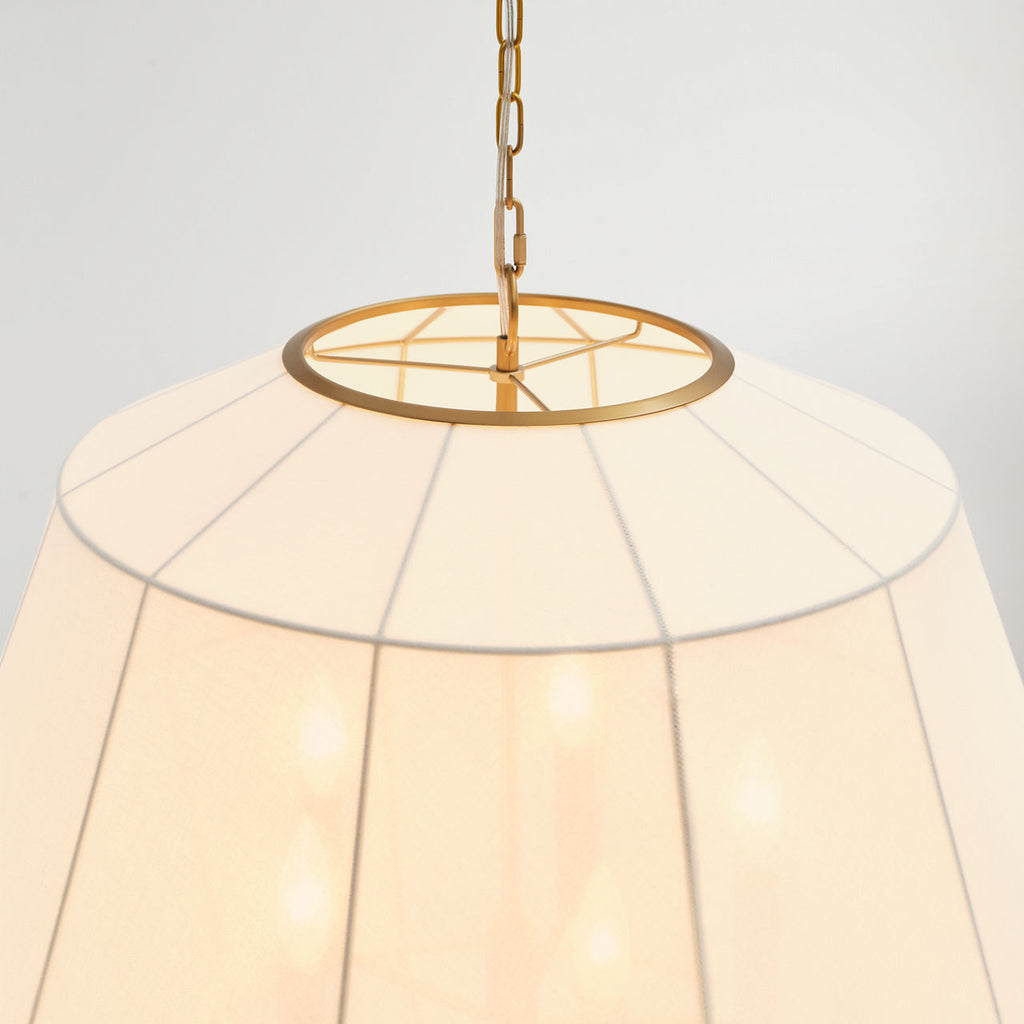 Hikari Large Lantern Burnished Brass