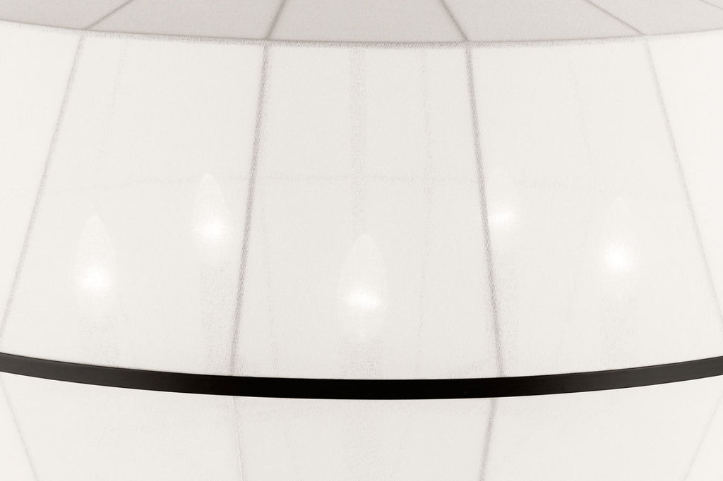 Hikari Wide Lantern Aged Iron