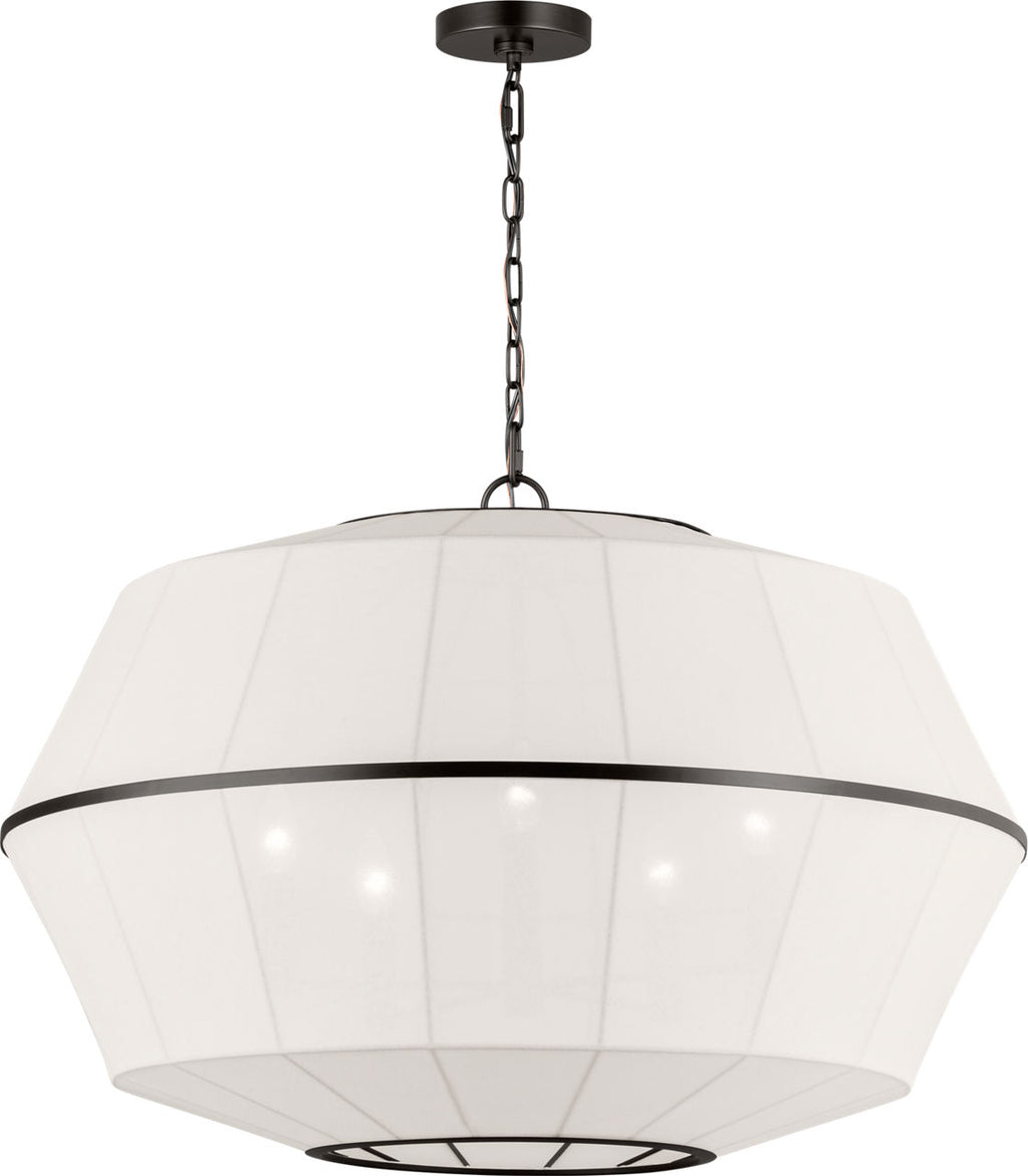 Hikari Wide Lantern Aged Iron