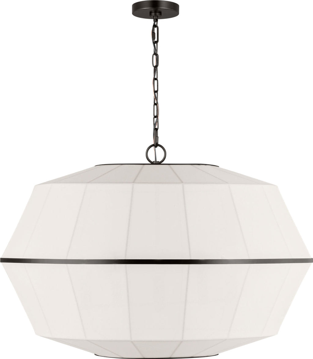 Hikari Wide Lantern Aged Iron