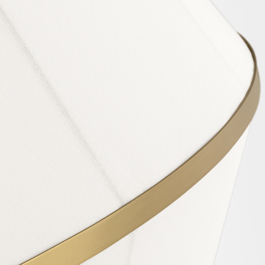 Hikari Wide Lantern Burnished Brass